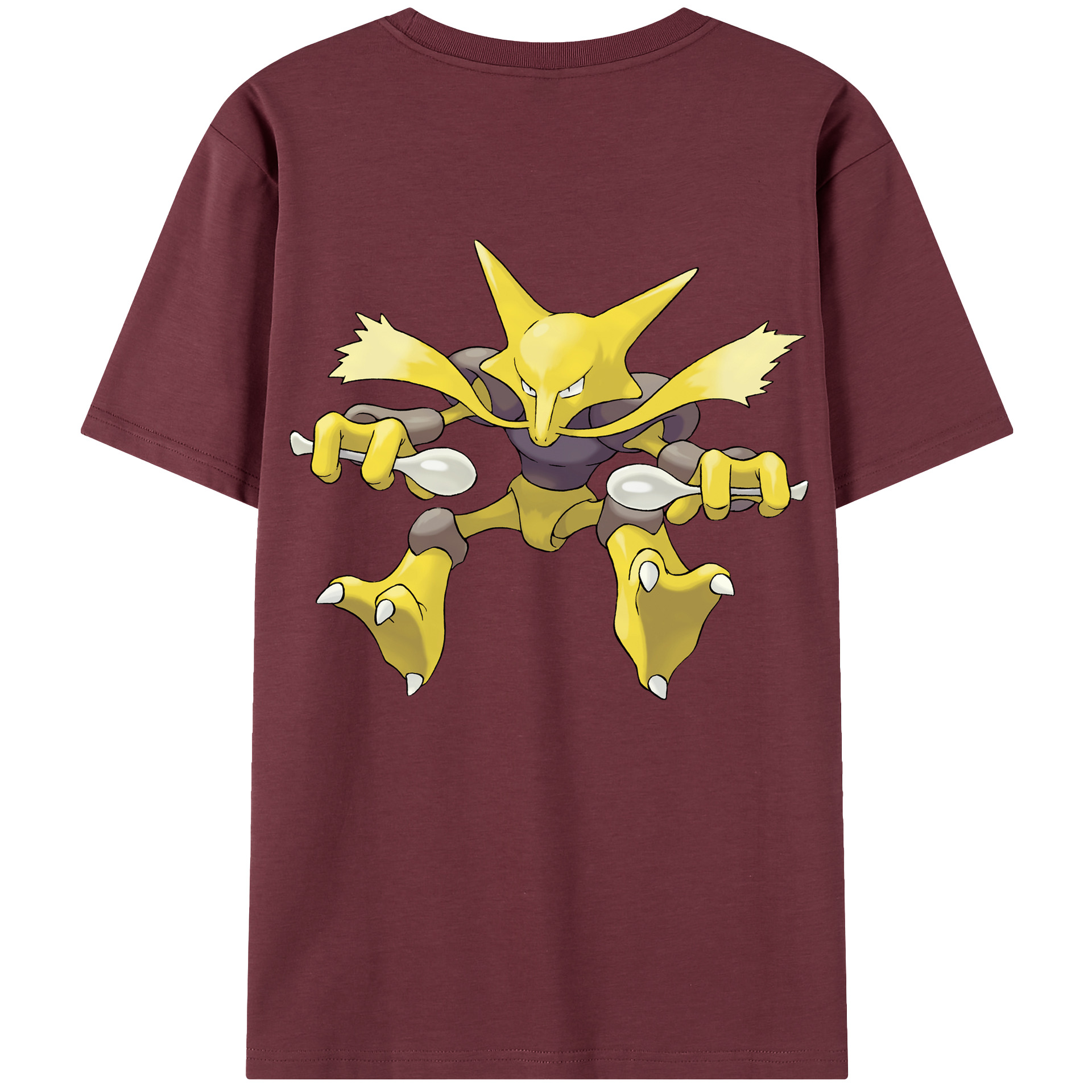 （画像用） ポケットモンスター Pokémon 綿100％半袖Tシャツ（背面プリント）